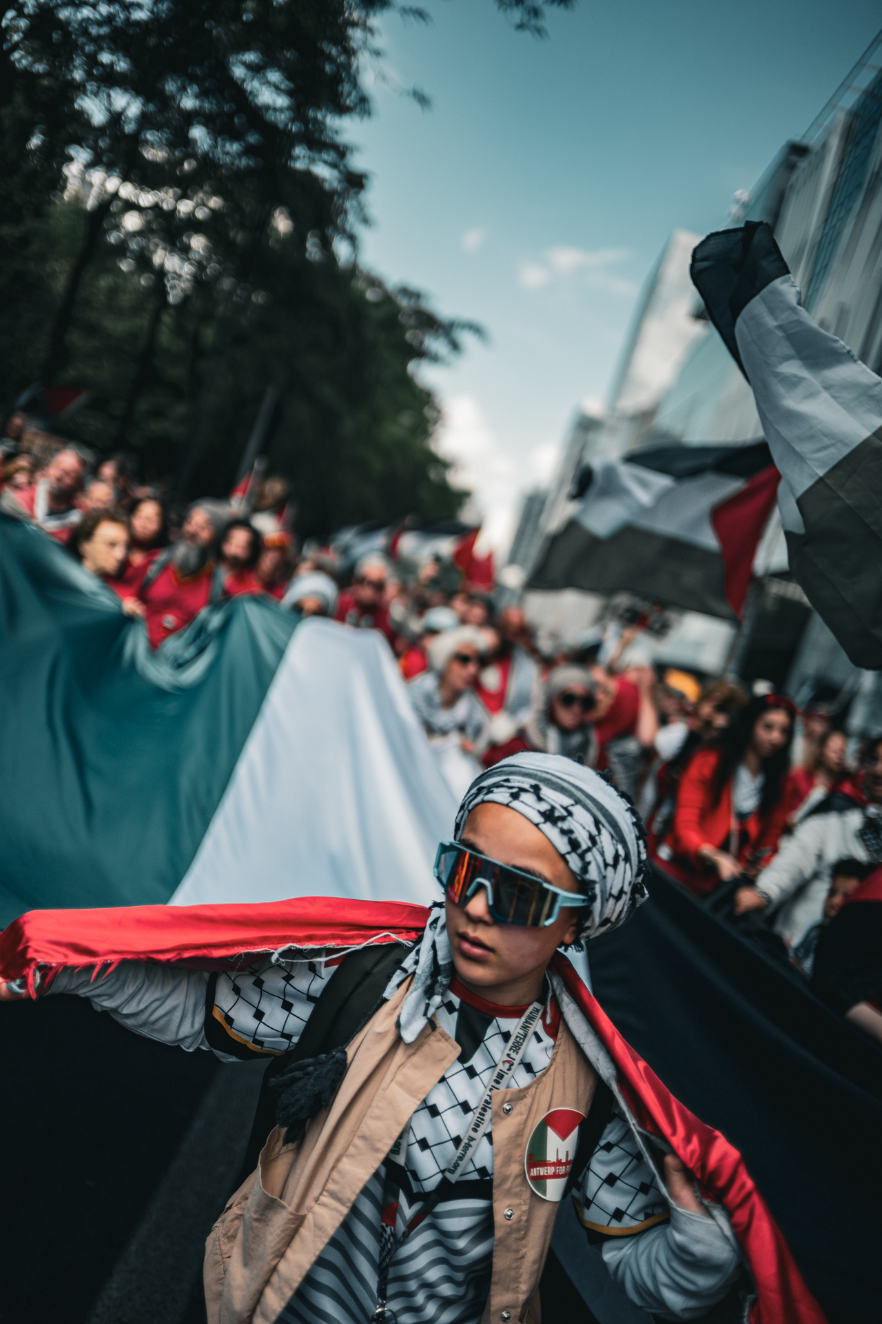 Gaza betoging Brussel